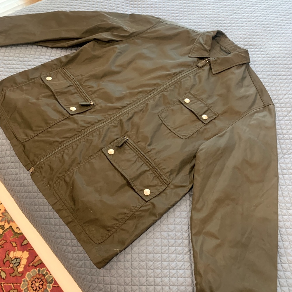 Mens Prada nylon windbreaker